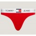 Tommy Hilfiger γυναικείο thong, κανονική γραμμή 49%polyester, 40%cotton, 11%elastane UW0UW04956 XNL
